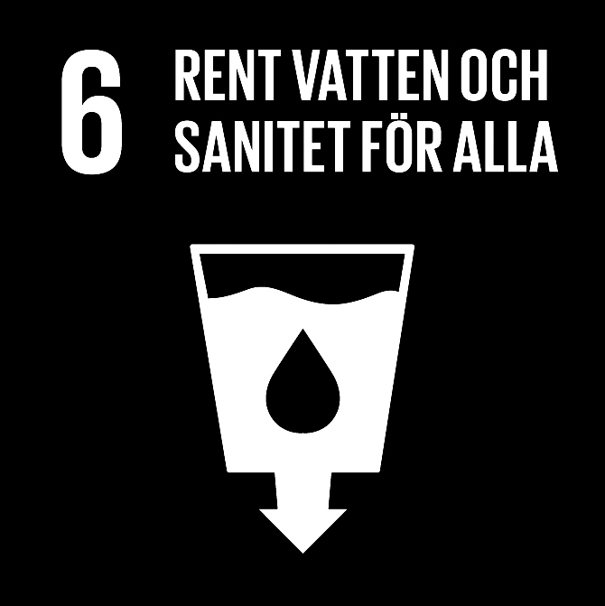 FN:s 17 globala hållbarhetsmål: 6 Rent vatten och sanitet
